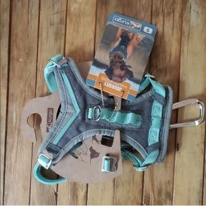 Small Turquoise and Grey Journey Kurgo Dog Harness